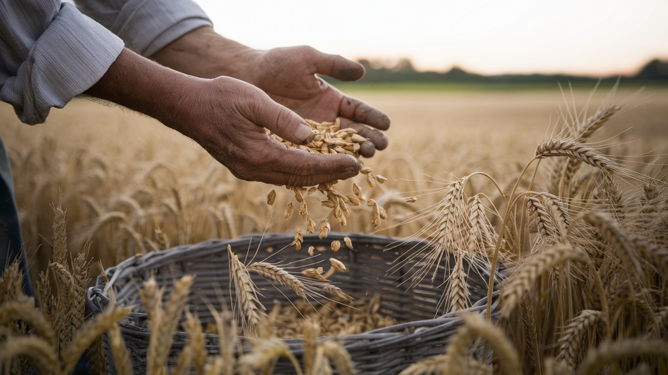 Harvesting Wheat by Hand: A Step-by-Step Guide